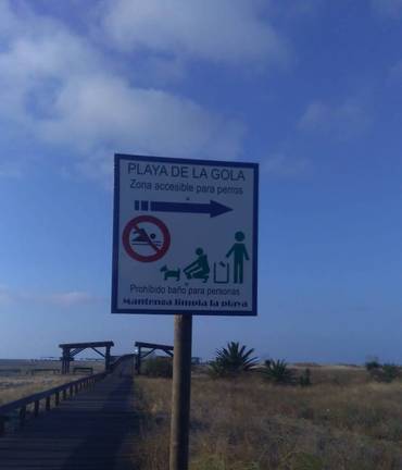 Isla Cristina habilita una nueva playa para perros, la segunda en la provincia