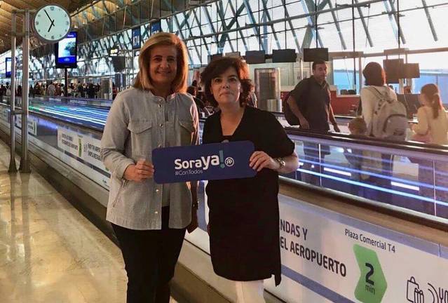 Fátima Báñez: “Con Soraya gana la provincia de Huelva”