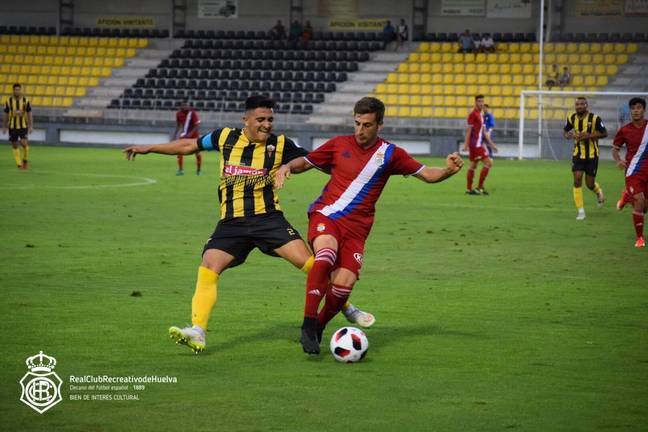 El San Roque nivela a balón parado el doblete de Caye para el Recreativo (2-2)