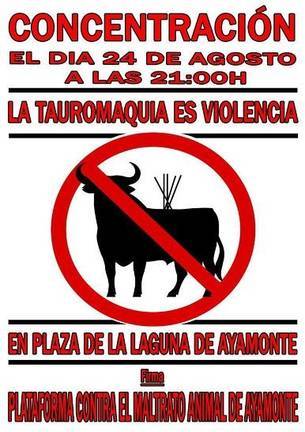 Crean una plataforma para protestar contra la corrida de toros de Ayamonte