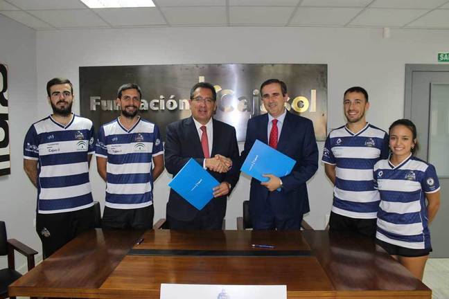 La Fundación Cajasol renueva su compromiso con el CB IES La Orden