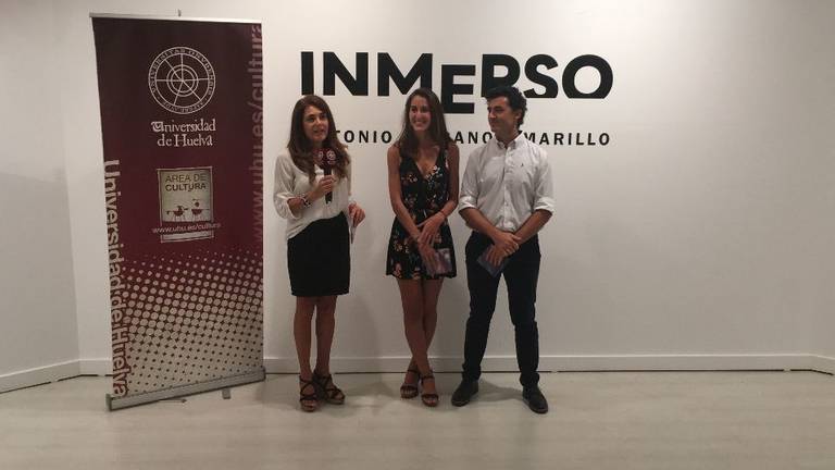 La Sala Cantero Cuadrado de la UHU acoge la exposición de Antonio Morano ‘Inmerso’