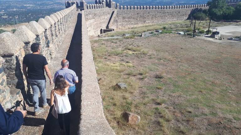 Finalizan las obras del castillo Sancho IV de Cumbres Mayores