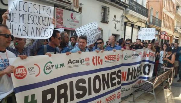 CSIF denuncia ante Manuela Parralo la tensión y precariedad de la prisión de Huelva