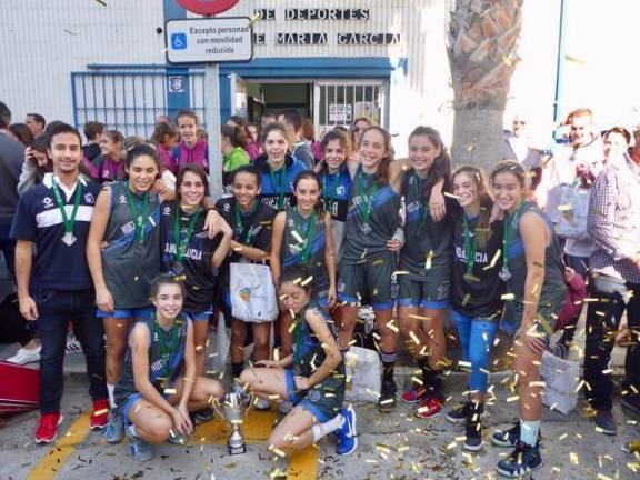 Huelva conquista la plata en el Caseba infantil femenino