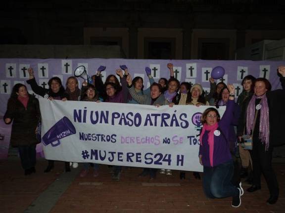 Mujeres 24H califica de “éxito extraordinario” la concentración feminista del 15-E