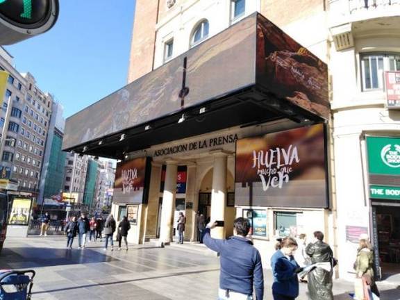 El destino Huelva se promociona estos días en Madrid en la víspera de Fitur 2019