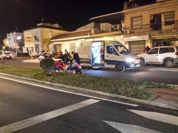 Herida una mujer en un atropello en Almonte
