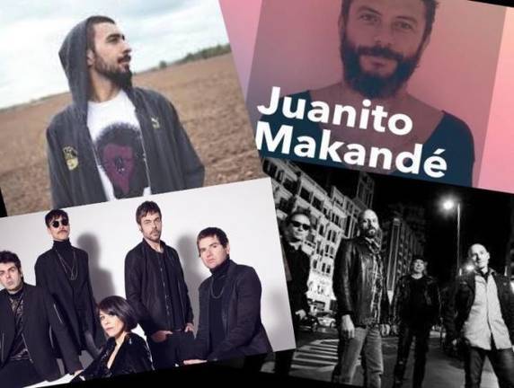 Rayden, Juanito Makandé, Dorian y Los Enemigos, en los conciertos de San Sebastián