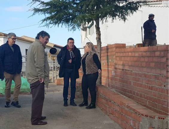 Giahsa aporta apoyo técnico y materiales para obras de urbanización en El Almendro