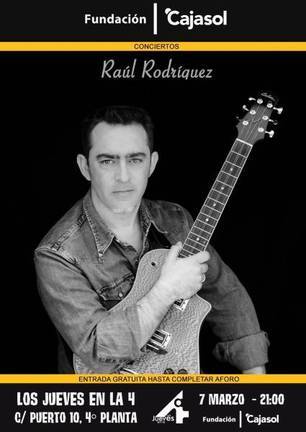Raúl Rodríguez alza el telón de ‘Los Jueves en la Cuarta’ en la Fundación Cajasol