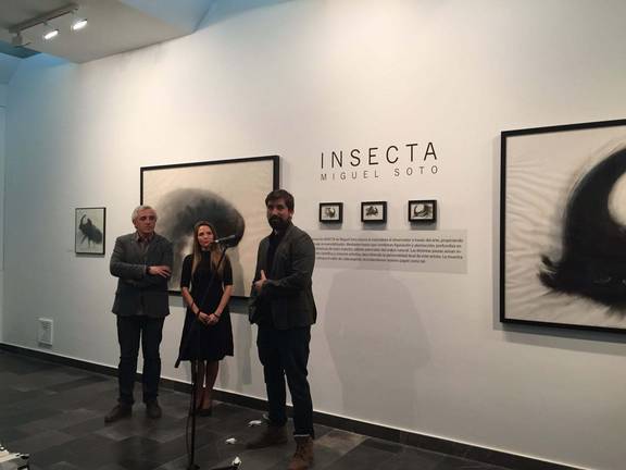 Miguel Soto inaugura en Gibraleón su exposición ‘Insecta’