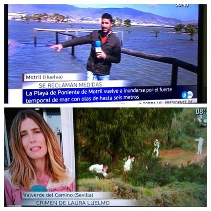 Tele 5 ubica a Motril en Huelva y a Valverde del Camino en Sevilla