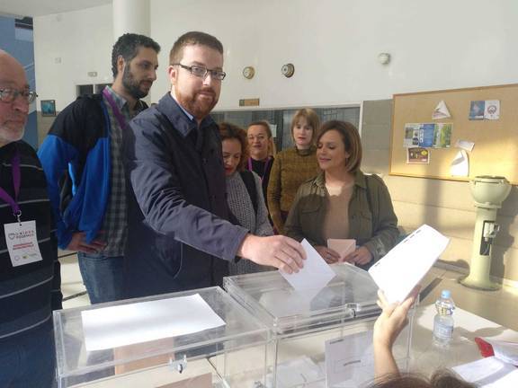 Alejandro García (Unidas Podemos): “Costó mucho esfuerzo que pudiésemos votar”