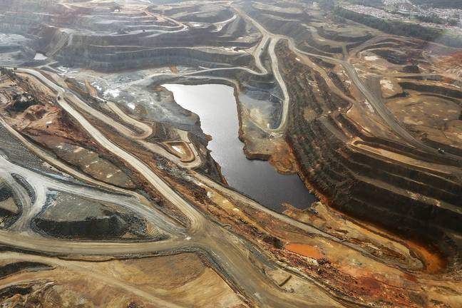 La UE experimenta en Riotinto un método para reducir el impacto ambiental de la minería