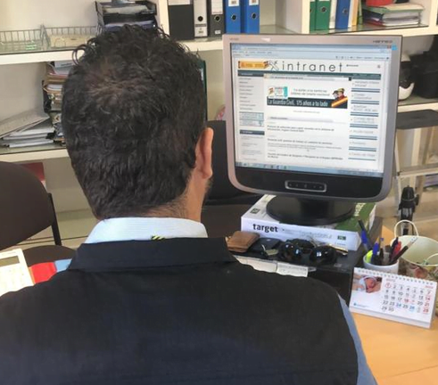 Detenido un conductor que atropelló a un guardia civil y se dio a la fuga en un control de alcoholemia