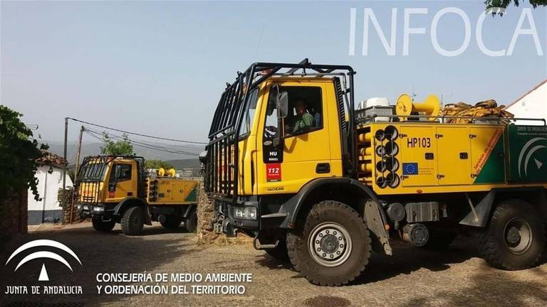 Sindicatos denuncian la eliminación de dos camiones del Plan Infoca en Doñana