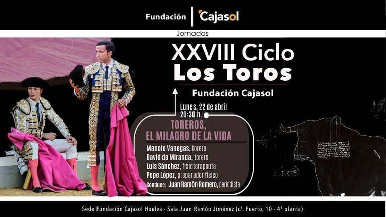 Manolo Vanegas y David de Miranda cierran el XXVIII Ciclo Los Toros en Huelva
