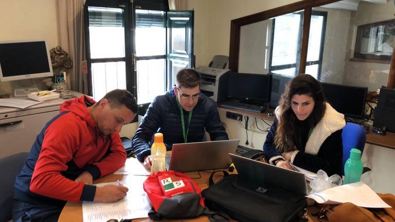 La Asociación de Empresarios de Galaroza comienza a colaborar con diversas instituciones