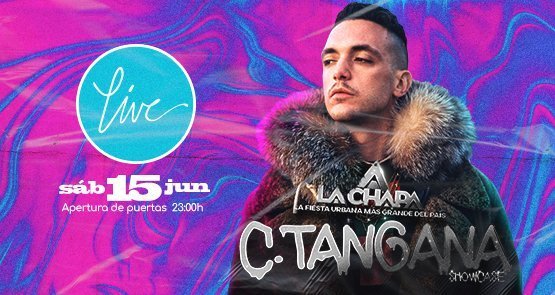 C. Tangana se apunta a la fiesta en Punta Umbría en junio
