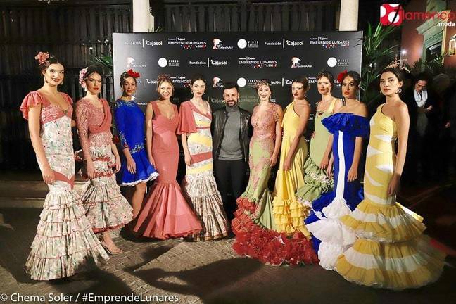 La Plaza de las Monjas será el viernes una pasarela de moda flamenca