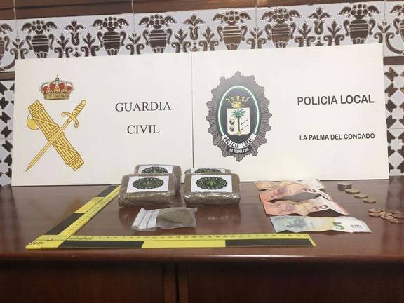 Detenido en La Palma con casi medio kilo de hachís listo para su venta