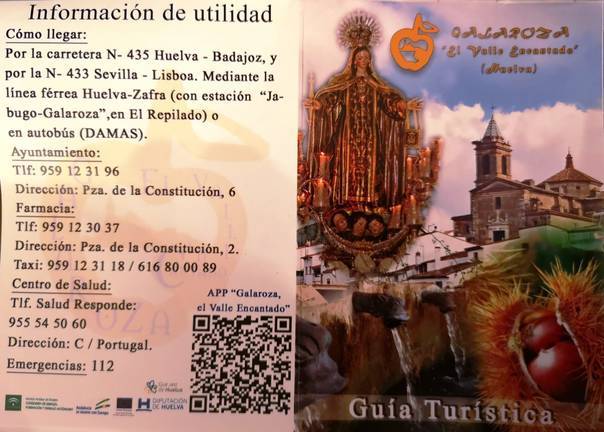 El Ayuntamiento de Galaroza edita una guía turística