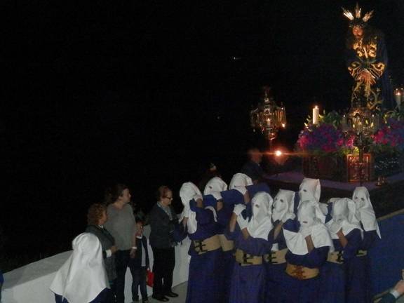 Este Miércoles Santo procesiona Nuestro Padre Jesús Nazareno en Santa Olalla del Cala