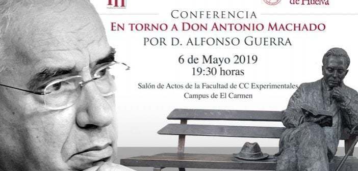 Alfonso Guerra imparte este lunes una conferencia sobre Machado