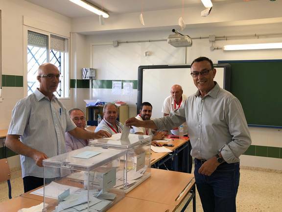 Caraballo se siente “con fuerzas” y “apoyos” para volver a presidir la Diputación