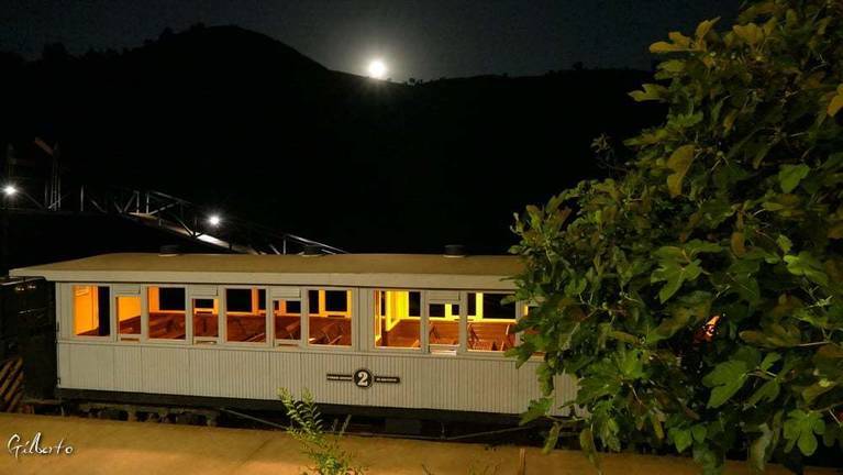 El ‘Tren de la luna’ vuelve al Parque Minero de Riotinto