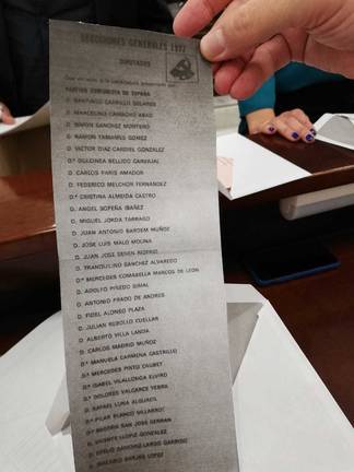 El 28A le da un voto…. al Santiago Carrillo de 1977 !!