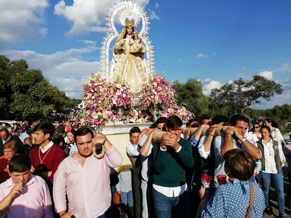 La Virgen de Piedras Albas bajará a El Almendro por su 500 aniversario