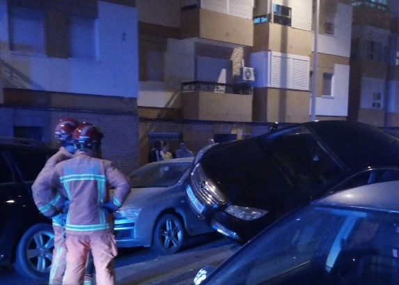 Un aparatoso accidente se salda sin heridos en Ayamonte