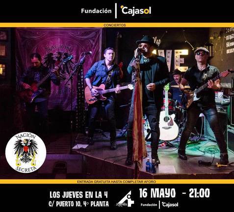 ‘Nación Secreta’ toca en ‘Los jueves en la Cuarta’