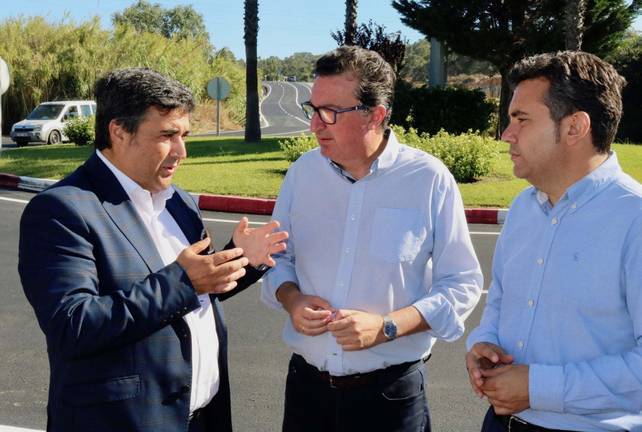 El PP destaca la obra “exprés” de la Junta para mejorar el acceso a La Antilla y evitar atascos