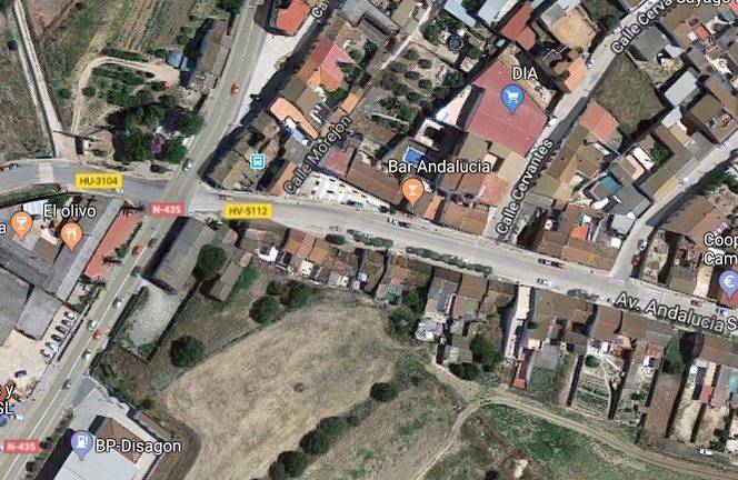 Atropellado un peatón en la Avenida Andalucía de Beas
