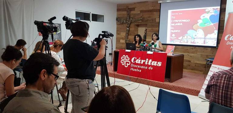 Cáritas atiende en la provincia a 14.091 personas en 2018