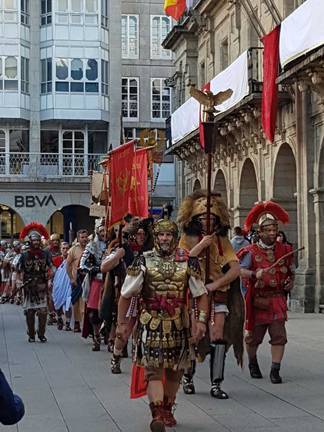 Los romanos onubenses conquistan Lugo