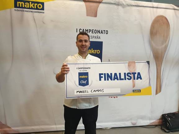 El nervense Manuel Ángel Campos pasa a la gran final de Makrochef España