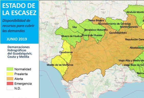 Prealerta por sequía en Madre de las Marismas mientras se retrasa la clausura de pozos ilegales en Lucena