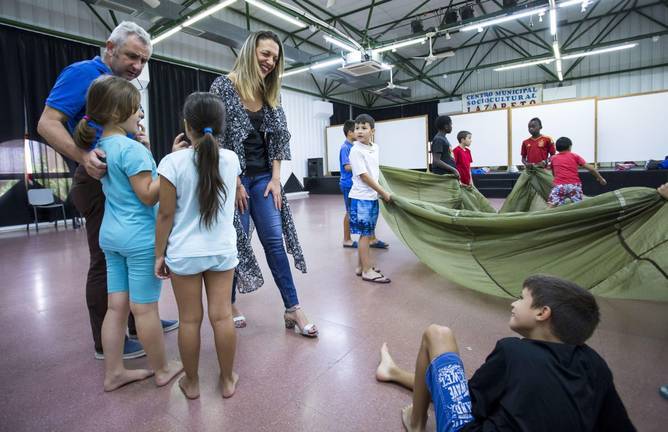 100 menores usuarios de los Servicios Sociales disfrutan de las Escuelas de Verano en Huelva