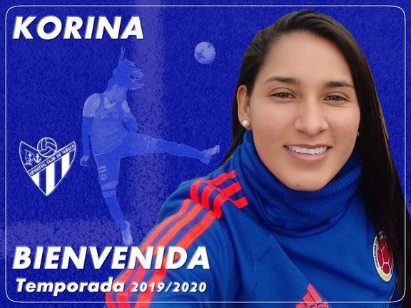 La internacional colombiana Korina refuerza al Sporting de Huelva