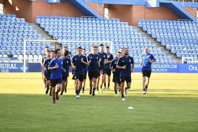 El Recreativo rompe a sudar