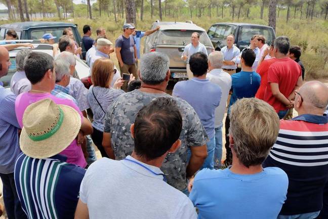Fiscalía no ve “incitación” en el vídeo del PP con agricultores de Doñana