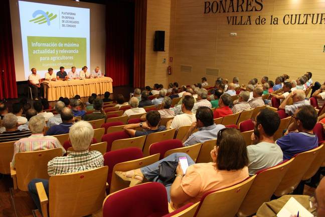 Los regantes del Condado estudian nuevas movilizaciones por el agua y la tierra