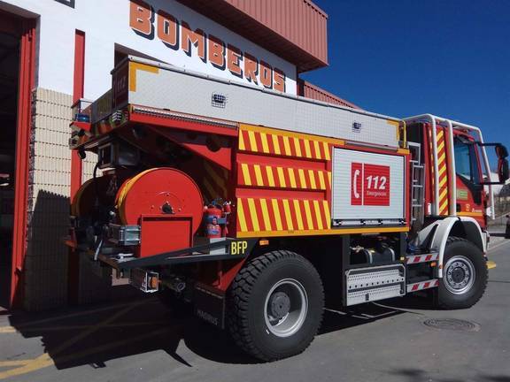 Dos personas heridas en el incendio de una vivienda en Aljaraque