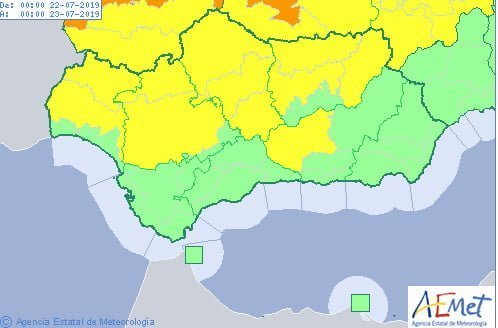 Domingo con tregua en las temperaturas y el lunes vuelve el calor