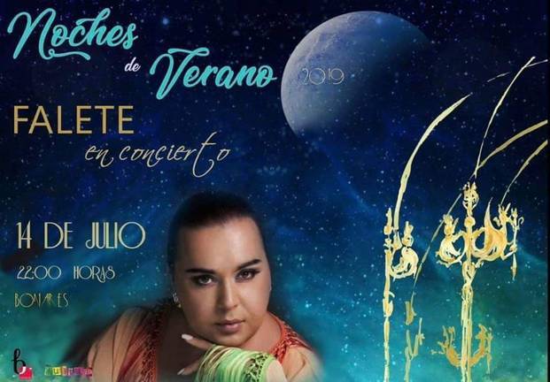Falete ofrece un concierto este domingo en Bonares