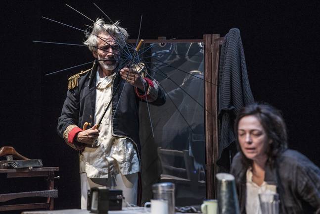 Lleno este viernes en el Gran Teatro con Imanol Arias en ‘El coronel no tiene quien le escriba’
